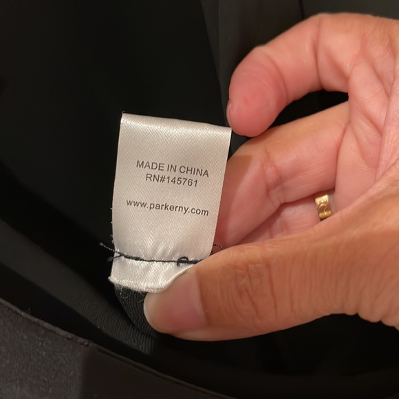 Parker NYC asymmetrical shoulder romper - Picture 7 of 7